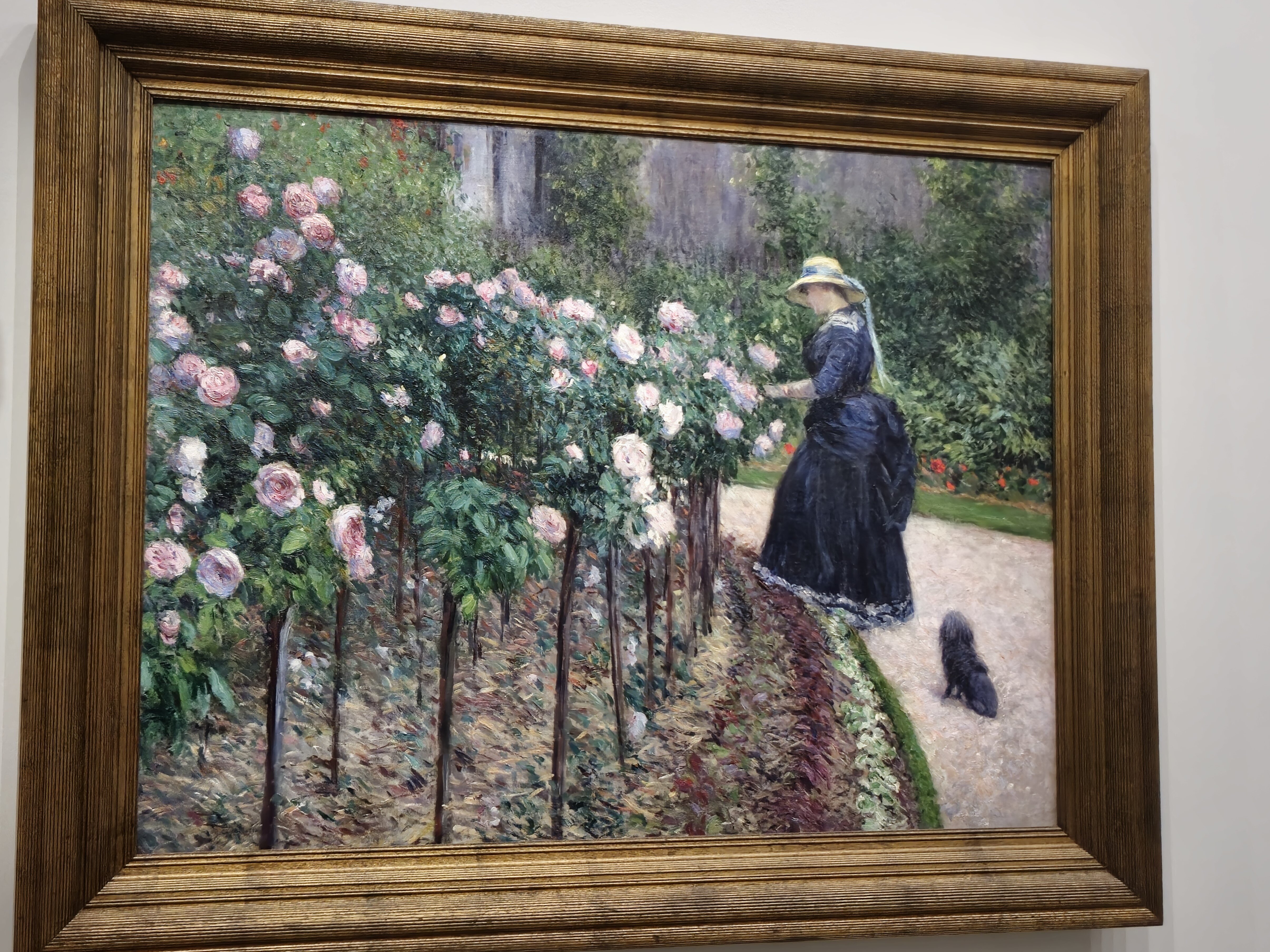 Roses in the Garden at Petit Gennevilliers